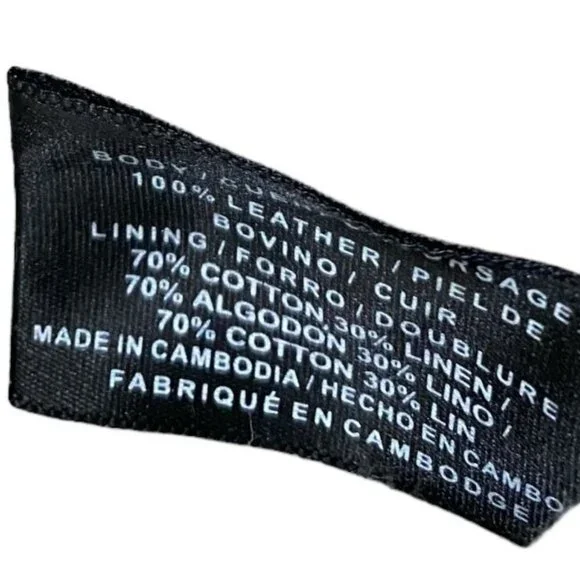 Botkier Black Leather Small Cross Body Purse Minimalist Office Professional Y2K - Picture 3 of 11